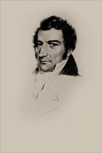 Portrait of the composer Anselm Hüttenbrenner (1794-1868), c. 1830. Creator: Teltscher, Josef Eduard (1801-1837).