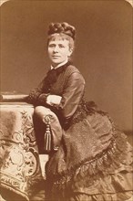 Portrait of the pianist and composer Marie Jaëll, née Trautmann (1846-1925), 1880s. Creator: Dupont, Aimé (1842-1900).