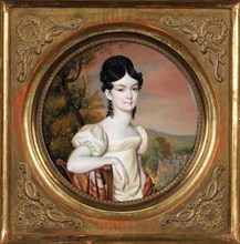 Princess Henrietta of Nassau-Weilburg (1797-1829), the wife of Archduke Charles of Austria. Creator: Lützenkirchen, Peter Joseph (1775-1820).