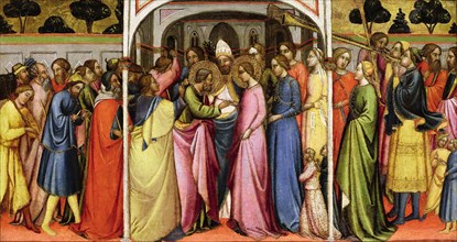 The Marriage of the Virgin, ca 1400. Creator: Tommaso del Mazza (Maestro di Santa Verdiana) (active 1377-1392).
