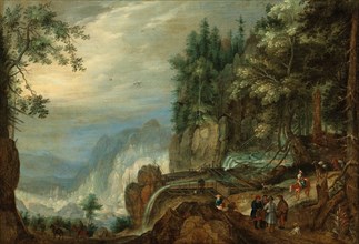 An ore-washing plant in the mountains, Early 17th cen. Creator: Savery, Roelant (1576-1639).