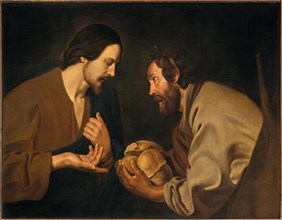 Christ and the Demon, ca 1611. Creator: Ribera, José, de (1591-1652).