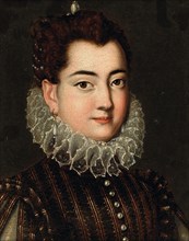 Portrait of Marchioness Clelia Farnese (1556-1613), Second half of the16th cen. Creator: Anonymous.