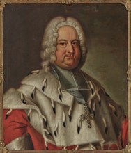 Portrait of Franz Georg von Schönborn (1682-1756), c. 1740. Creator: Anonymous.