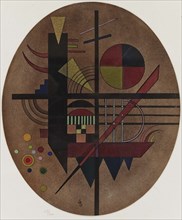 Intime Mitteilung (Message intime), 1925. Creator: Kandinsky, Wassily Vasilyevich (1866-1944).