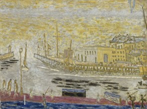 Trouville, la sortie du port, 1938-1944. Creator: Bonnard, Pierre (1867-1947).