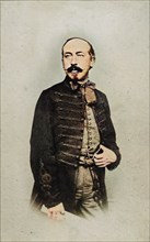 Portrait of the composer Béla Kéler (1820-1882), 1865. Creator: Photo studio Ottilie Wigand, Wiesbaden  .
