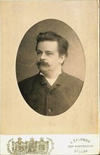 Portrait of the conductor and composer August Klughardt (1847-1902), c. 1890. Creator: Photo studio L. Salomon, Dessau  .