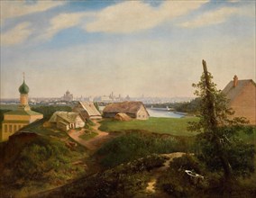 View of Moscow. Creator: Savrasov, Alexei Kondratyevich (1830-1897).