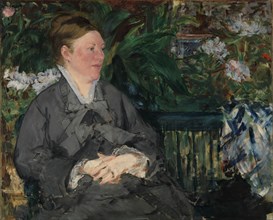 Madame Manet in the Conservatory, 1879. Creator: Manet, Édouard (1832-1883).