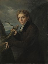 Portrait of Johan Christian Clausen Dahl (1788-1857), 1819-1820. Creator: Rößler, Johann Carl (1775-1845).