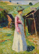 Kochel, Gabriele Münter, 1902. Creator: Kandinsky, Wassily Vasilyevich (1866-1944).