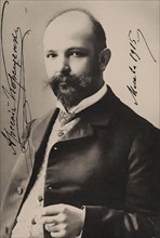 Portrait of the pianist and composer Arseny Nikolayevich Koreshchenko (1870-1921), 1910s. Creator: Anonymous.
