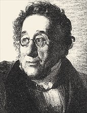 Portrait of the composer Johann Friedrich La Trobe (1769-1845), First half of the 19th cent. Creator: Anonymous.