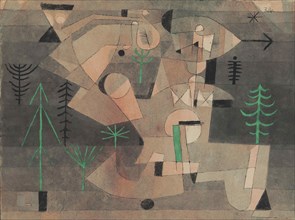 Garden Plan, 1922. Creator: Klee, Paul (1879-1940).