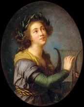 Portrait of the opera singer Luísa Todi (1753-1833), 1789. Creator: Vigée Le Brun, Louise Élisabeth (1755-1842).
