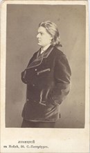 Portrait of the violinist August Wilhelmj (1845-1908). Creator: Levitsky, Sergei Lvovich (1819-1898).