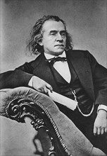 Portrait of the composer Alexander Nikolayevich Serov (1820-1871). Creator: Anonymous.