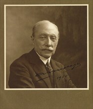 Portrait of pianist and composer André Messager (1853-1929), 1925. Creator: Anonymous.