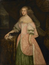 Portrait of Elizabeth Charlotte, Princess Palatine (1652-1722), Duchess of Orléans, ca 1667. Creator: Ruel (Rüll), Johann Baptist (ca 1634-1685).