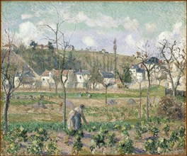 Le Jardin de Maubuisson, Pontoise, la Mère Bellette, 1882. Creator: Pissarro, Camille (1830-1903).
