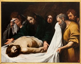 The Lamentation over Christ, c. 1610. Creator: Spada, Leonello (1576-1622).