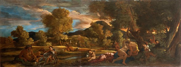 Venus and Adonis, c. 1625-1626. Creator: Poussin, Nicolas (1594-1665).