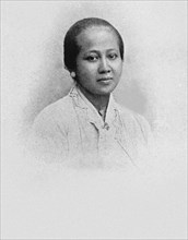 Portrait of Raden Adjeng Kartini (1879-1904), c. 1900. Creator: Anonymous.