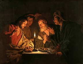 The Supper at Emmaus, ca 1635-1640. Creator: Stomer, Matthias (ca.1600-after 1650).