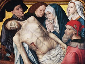 Pietà, 1480-1490. Creator: Goes, Hugo, van der (1435-1482).