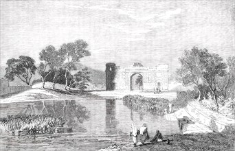 Husyn-Abdal, in the Punjab - from a sketch by G. T. Vigne, Esq., 1850. Creator: Unknown.