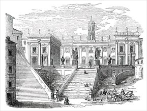 The Capitol - Rome, 1850. Creator: Unknown.