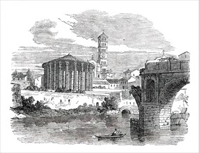 Temple of Vesta - Rome, 1850. Creator: Unknown.