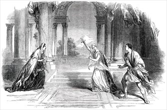 Scene from Racine's "Phedre", 1850. Creator: Unknown.
