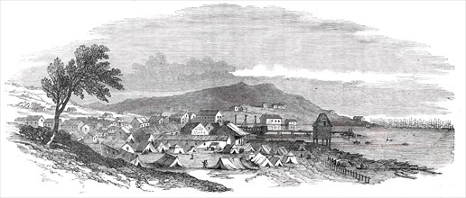 San Francisco, from the south-west, 1850. Creator: Unknown.