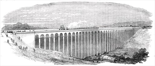 The Welwyn Viaduct, 1850. Creator: Unknown.