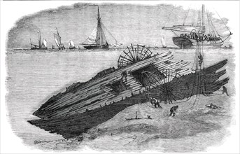 Wreck of the "Royal Adelaide" Steam-Ship, 1850. Creator: Unknown.