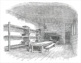 Ward for Condemned Male Prisoners, Newgate Prison, 1850. Creator: Unknown.