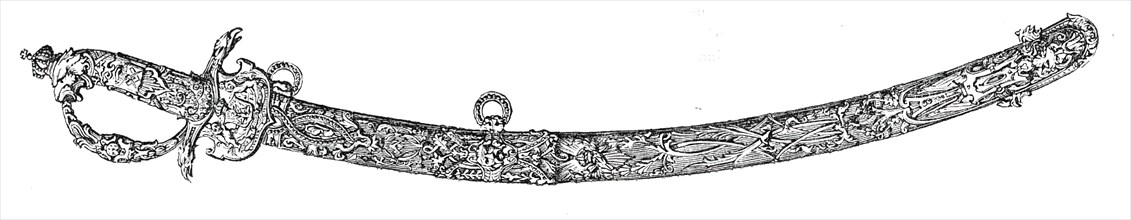 State Sword for the Emperor of Hayti, 1850. Creator: Unknown.