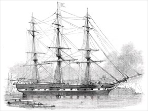 New York American Line Ship, "Cornelius Grinnell", 1850. Creator: Smyth.