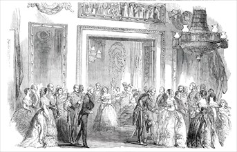 The Viscountess Palmerston's Assembly - The Saloon, 1850. Creator: Unknown.