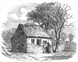 Cottage at Dragley Beck, in which Sir John Barrow was born, 1850. Creator: Unknown.