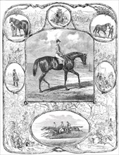 Voltigeur, the Winner of the Derby Stakes, 1850, (1850). Creator: Smyth.