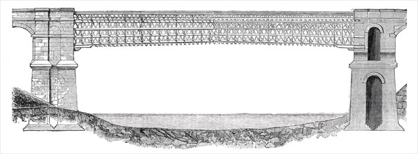 Nore Viaduct, Waterford and Kilkenny Railway, 1850. Creator: Unknown.