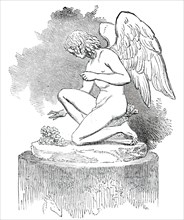 The Kneeling Cupid, 1850. Creator: Unknown.