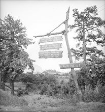 Resettlement project located near Gainesville, Georgia, 1936. Creator: Dorothea Lange.
