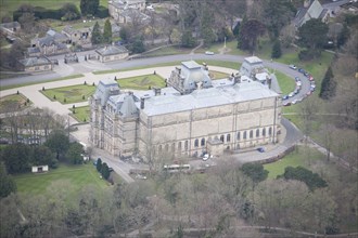 The north elevation of the Bowes Museum, Barnard Castle, County Durham, 2016. Creator: Matthew Oakey.