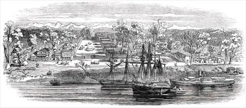 Sacramento - General View, 1850. Creator: Unknown.