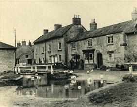 'Cottages by the Village Pond', 1943. Creator: Unknown.