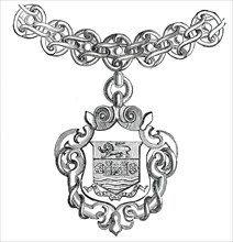 Mayoralty Chain for the Corporation of Carlisle, 1850. Creator: Unknown.